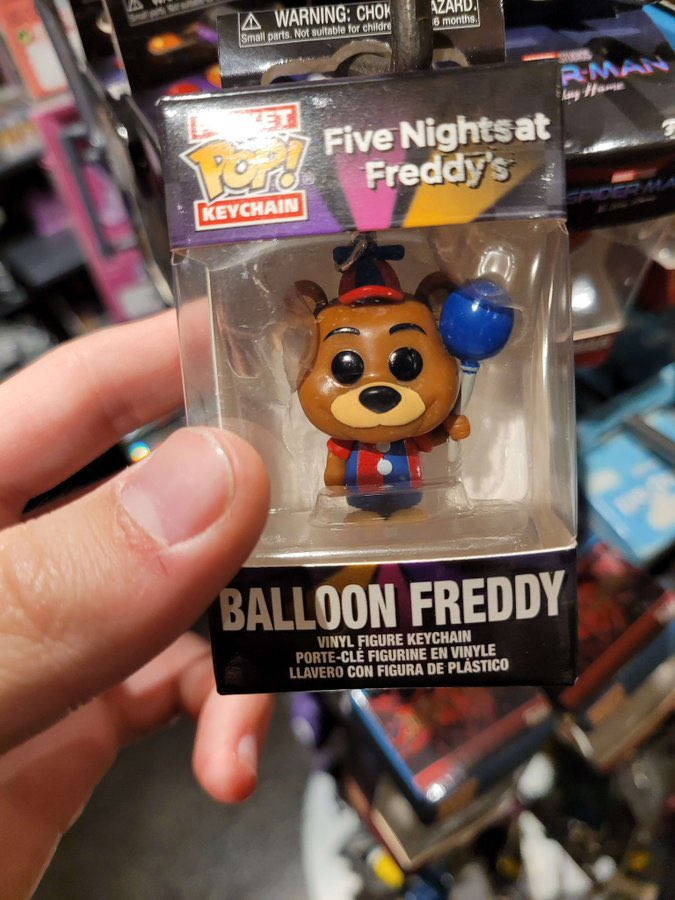 Five Nights at Freddy's- New Figures, Keychains, and Pop Coming