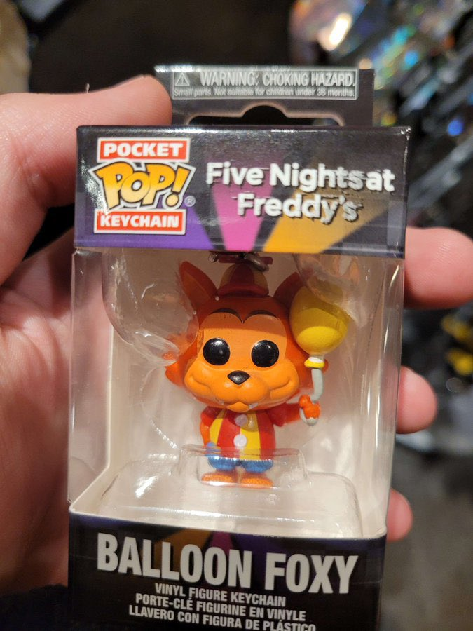 Five Nights at Freddy's- New Figures, Keychains, and Pop Coming