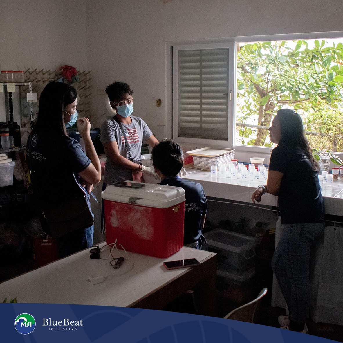 up_msi's tweet photo. Fourteen journalists and communicators are enriching their experience through immersion with researchers and scientists based in UP MSI's Bolinao Marine Laboratory.
#BlueBeatInitiative #ScienceCommunication #ScienceJournalism #UPGRADECIA https://t.co/lpr1m0kfnS