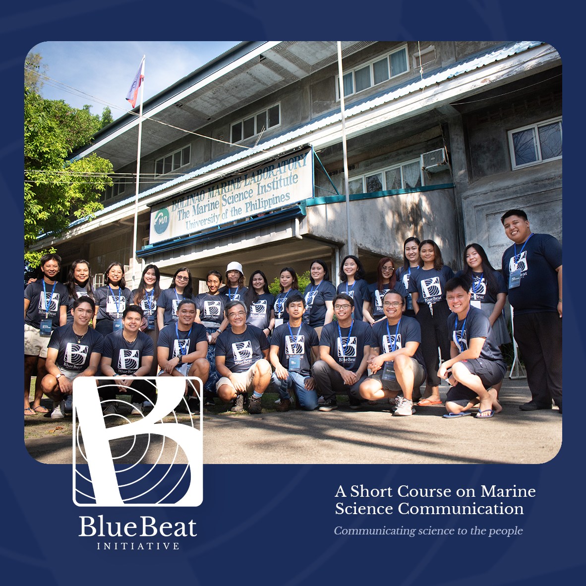 up_msi's tweet photo. Fourteen journalists and communicators are enriching their experience through immersion with researchers and scientists based in UP MSI's Bolinao Marine Laboratory.
#BlueBeatInitiative #ScienceCommunication #ScienceJournalism #UPGRADECIA https://t.co/lpr1m0kfnS