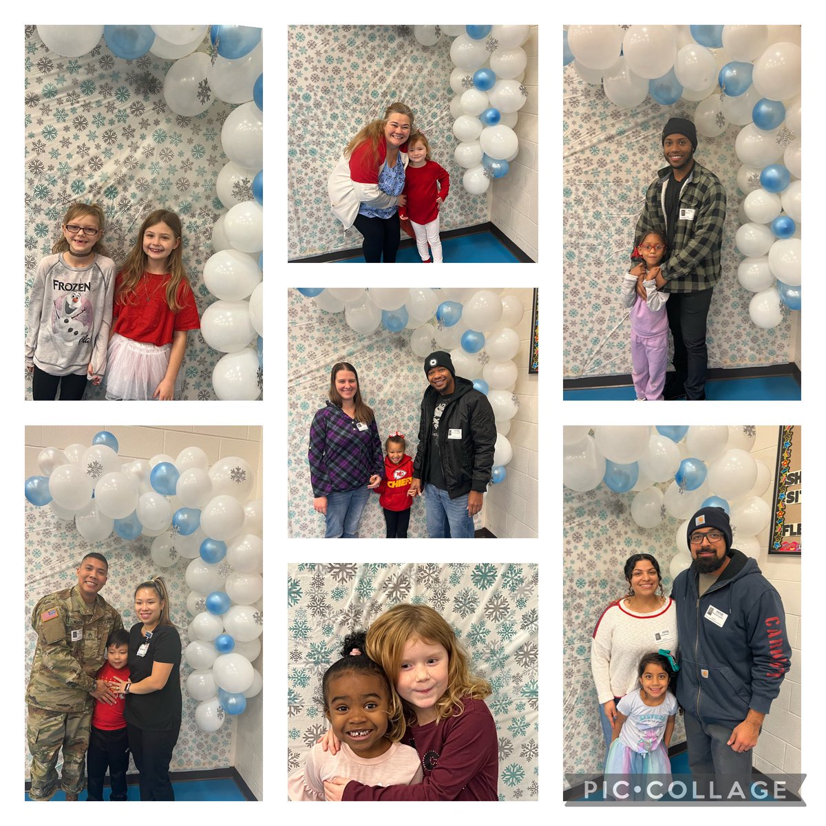 K-2 Winter Family Meal photo wall was a success. Looking good Eagles!!
⁦<a href="/EaglesWees/">WEES_Eagles</a>⁩ ⁦<a href="/NKCSchools/">NKC Schools</a>⁩