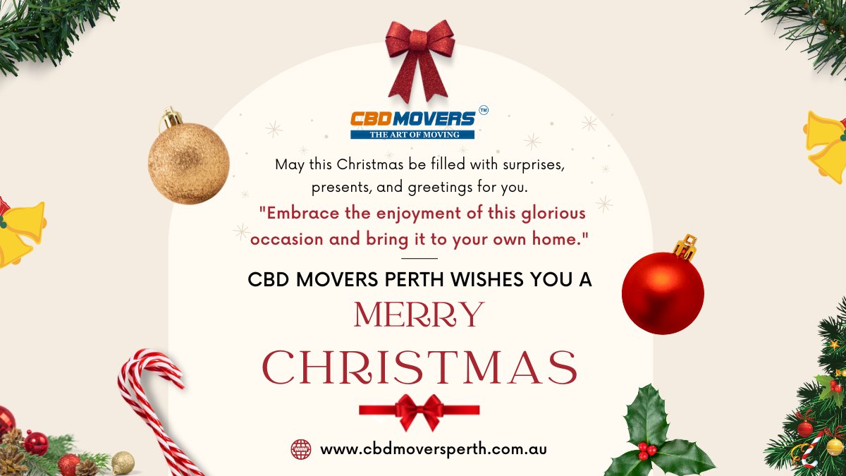 cbdmoversperth's tweet photo. 🎄🎅May this #Christmas be filled with surprises, presents, and greetings for you.🎅 
❄️ #CBDMoversPerth Wishes You A #MerryChristmas!🎄🎊🎉

#christmasgifts #santa #christmaslights #christmas2022 #goodvibes #snow #christmasdecoration #celebration #CBDMovers #CBDMoversAus https://t.co/7aTkLnjfl2