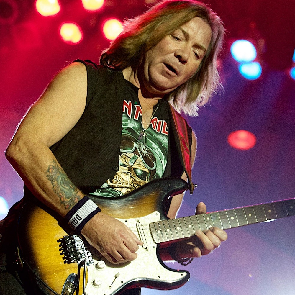 Happy Birthday to Iron Maiden guitarist Dave Murray
on December 23rd. 