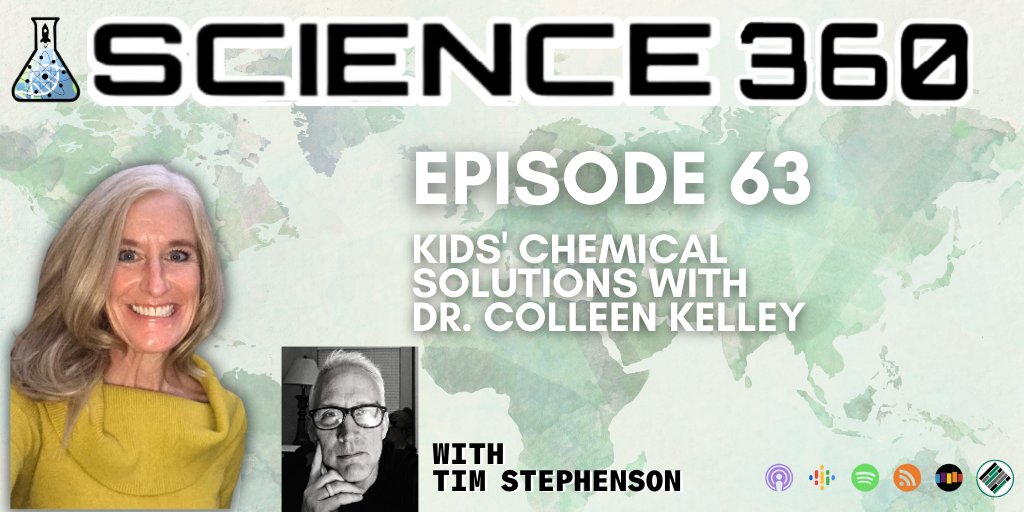 teachbetterteam's tweet photo. Here's a brilliantly creative way to teach chemistry in grades 4-12, using a comic book series! Check out @kids_chem and listen to Dr. Colleen Kelley explain the series she created #tbpodcaster https://t.co/oP5qt7Vf8m via @astrostephenson #Science360Podcast https://t.co/JLKHiuWXcv