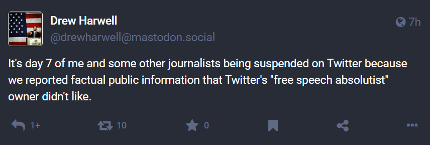 Why I'm not on the blue bird anymore (fact checking hello) and why I'm on Mastodon mostly and trying Insta more possibly.