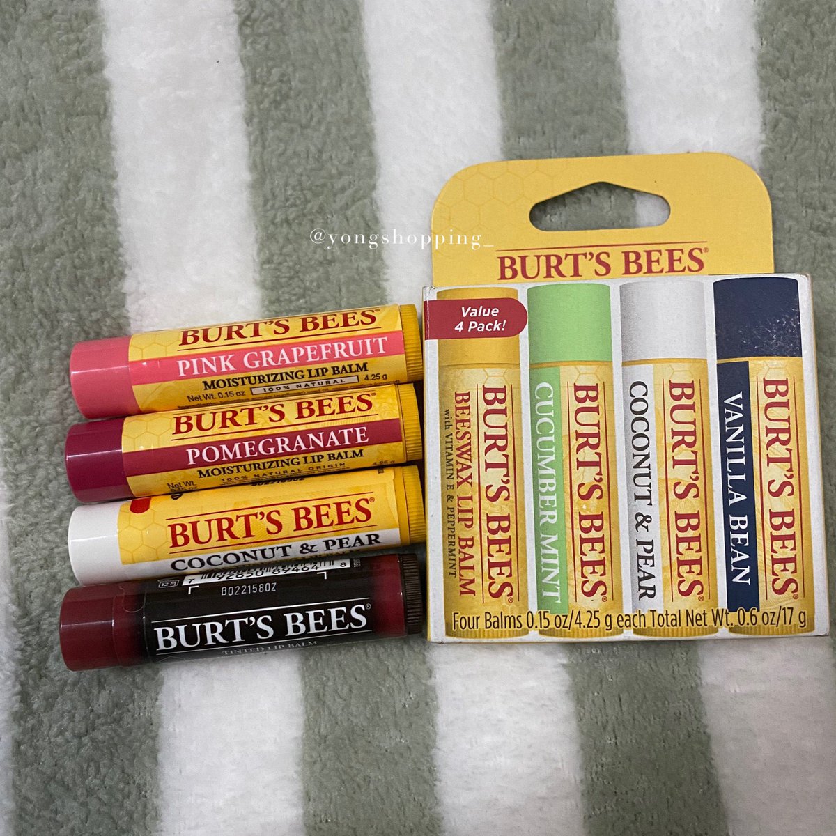 kanyhphakshop's tweet photo. พร้อมส่ง ซื้อมาจาก ulta เมกาค่ะ แท้💯 ของใหม่
❤️สี red dahlia 400-ส่งฟรี
ที่เหลือ 150-/แท่ง
แพ็คอันขวา4แท่ง 550-ส่งฟรีค่ะ
#ลิป #ส่งต่อลิป #ลิปบาล์ม #ลิปบาล์มมีสี #ตลาดนัดBT21 #Burtsbee #ลิปจองกุก #จองกุก #ส่งต่อคสอ #ตลาดนัดบังทัน #ตลาดนัดbts #ส่งต่อลากลาส #ส่งต่อสกินแคร์ https://t.co/eaL24GfDzr
