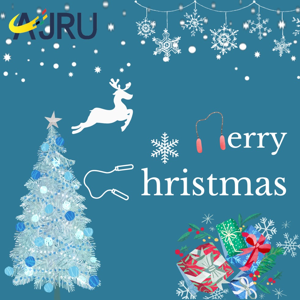 Best wishes for a joyous Christmas filled with love, happiness and prosperity! 🎄🎊

#AJRU
#ASAINJUMPROPEUNION
#Jumprope 
#Ropeskipping