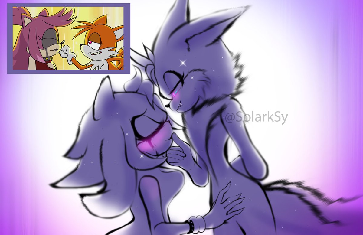 solarksy's tweet photo. No se pero me encanta esto dos tails x Amy de there's something about+ Amy es una animación que está en Youtube yo solo lo dibuje y me encanta 🤩 no sé qué opinan ????? #emyrose #emy #amyrose #sonicthehedgehog #solarksy https://t.co/S0dbxu6uyv