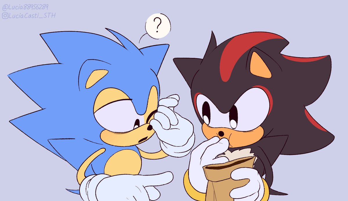 LuciaCas_tillo's tweet photo. Classic Shadow not understanding organic lifeforms 🤣🫶 #SONIC #ShadowTheHedgehog #SonicTheHedgehog https://t.co/1UsdPdXDpx