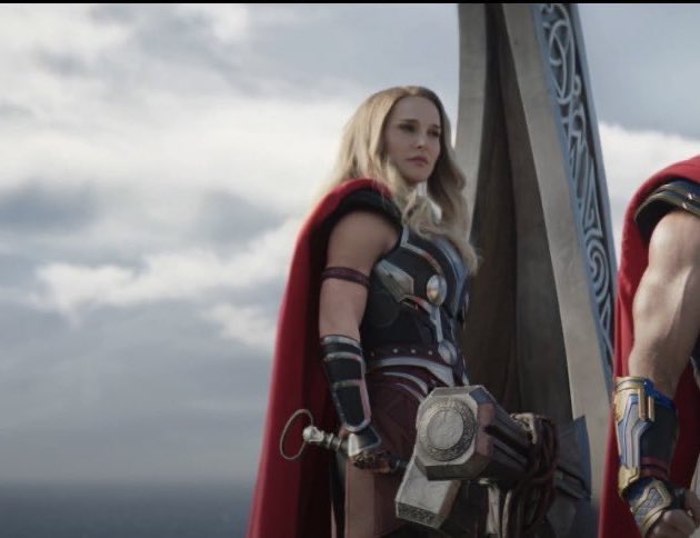 RT @MCUMarvels: Jane Thor looked and was so badass. We deserved her for more than one movie https://t.co/l0aVBfES88