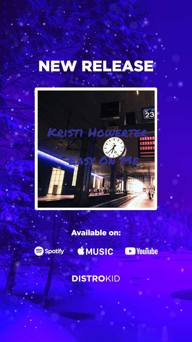 KristiHowerter's tweet photo. Tap the link to hear my new song Easy On Me on @Spotify now! 🎧
@KristiHowerter @DistroKid
Be sure to follow my Spotify for more music and updates! 🎧💖
#newsong #KristiHowerter #easyonmecovers #easyonmecover #adele #kristihowerterspotify
https://t.co/Obi9mREYWv https://t.co/ZfnRLbUmI2