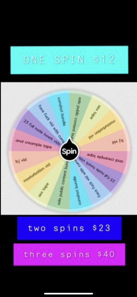 lyssiebae's tweet photo. dm me to spin(;

#sellingcontent #buyingcontent #nsfwtwt https://t.co/p1IT2EM5ZR