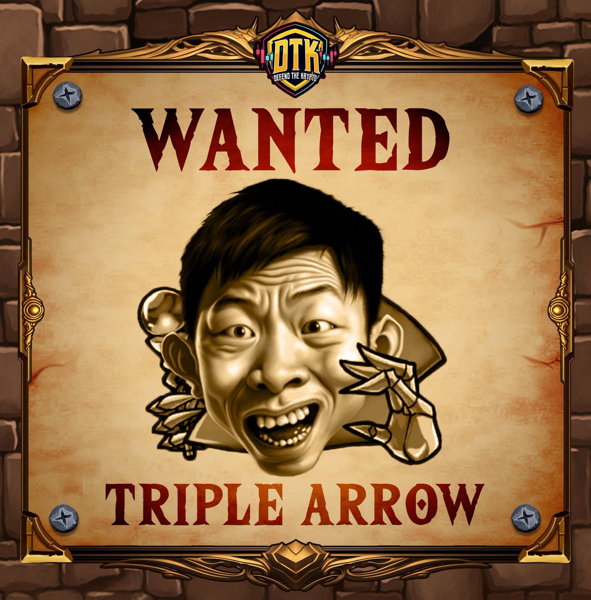 Kingdomverse_'s tweet photo. 🏹🏹🏹TRIPLE ARROW @zhusu
His empire fell before his eyes and could not do anything to save it. Now, he's seeking to do the same thing by eliminating your team without any remorse.
LIKE❤️ & RT🔄
#DefendTheKrypto https://t.co/bxUY75aFlQ