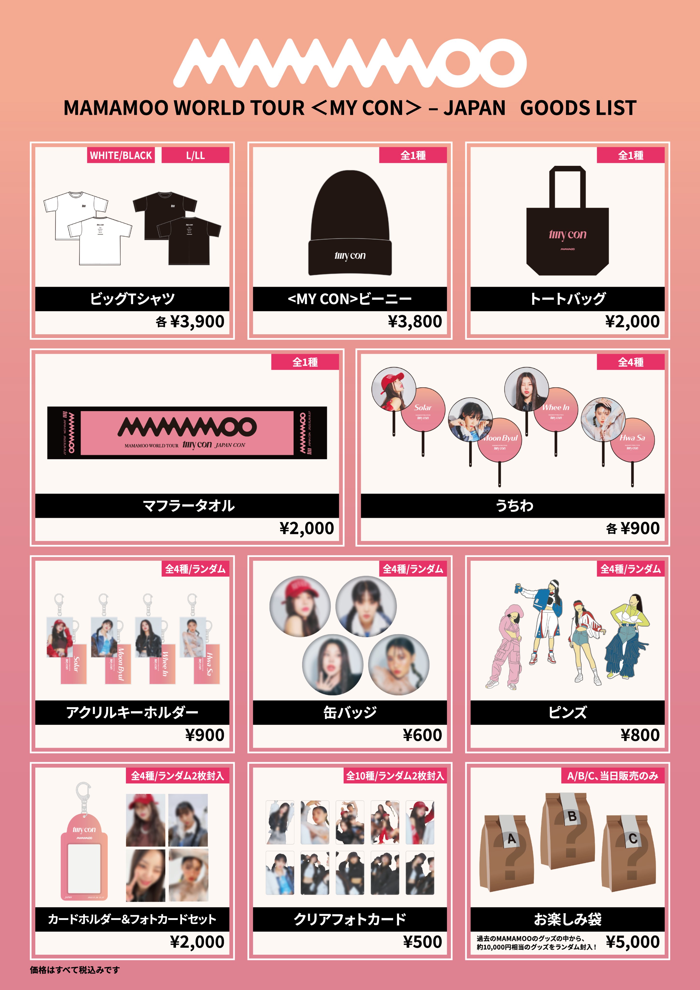 フィイン サイン会 当選トレカ付 新品♠︎Mamamoo ママム アルバム WAW