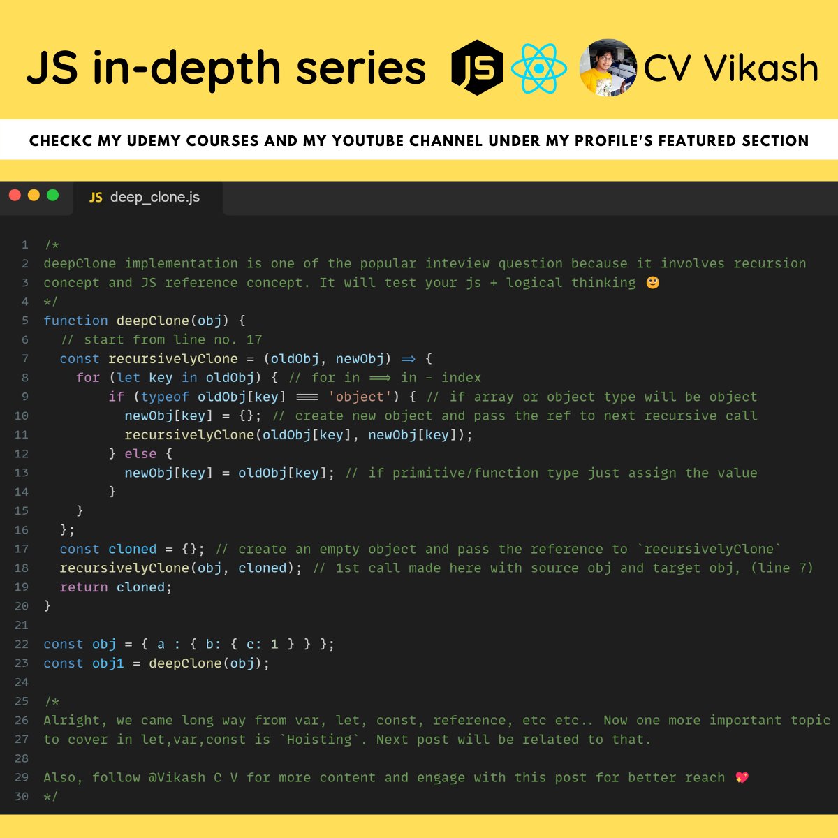 C V Vikash tweet media