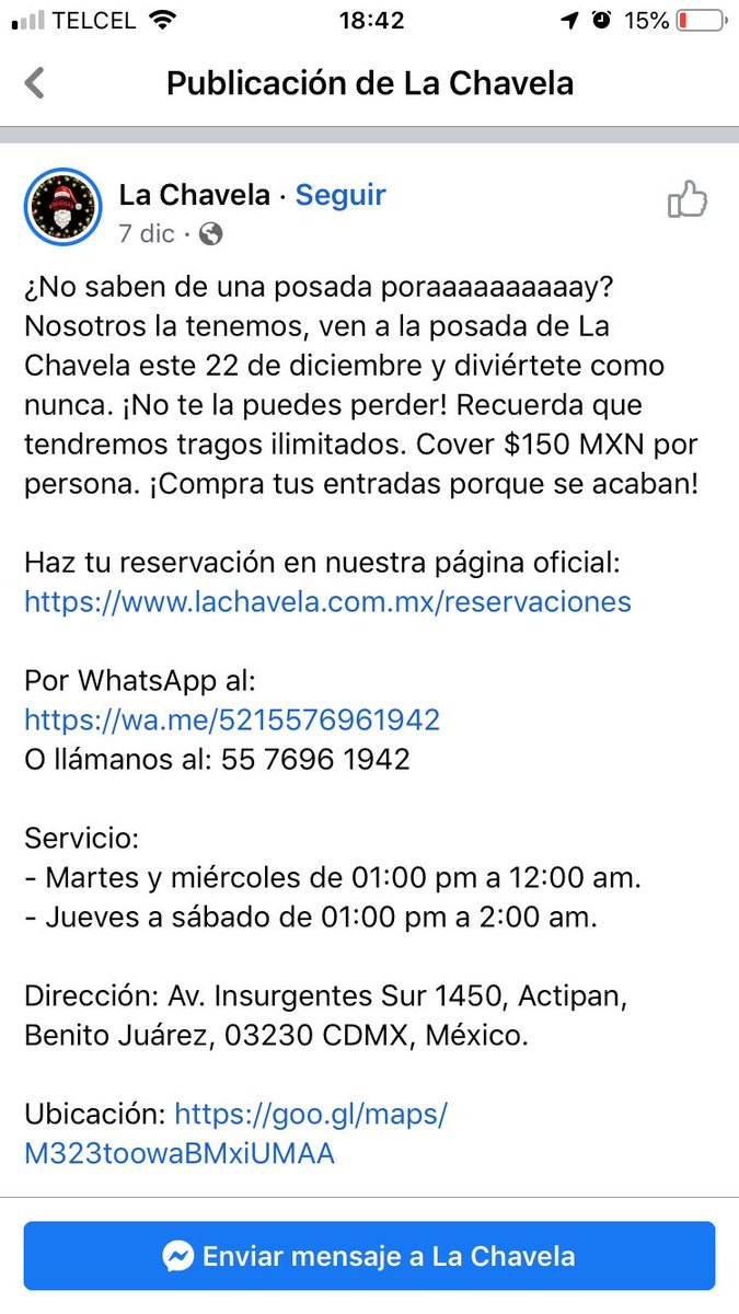 carolivne's tweet photo. @Profeco  @CNPC_MX   sobreventa y sobrecupo en la chavela insurgentes sur https://t.co/Rwjkhahw6H