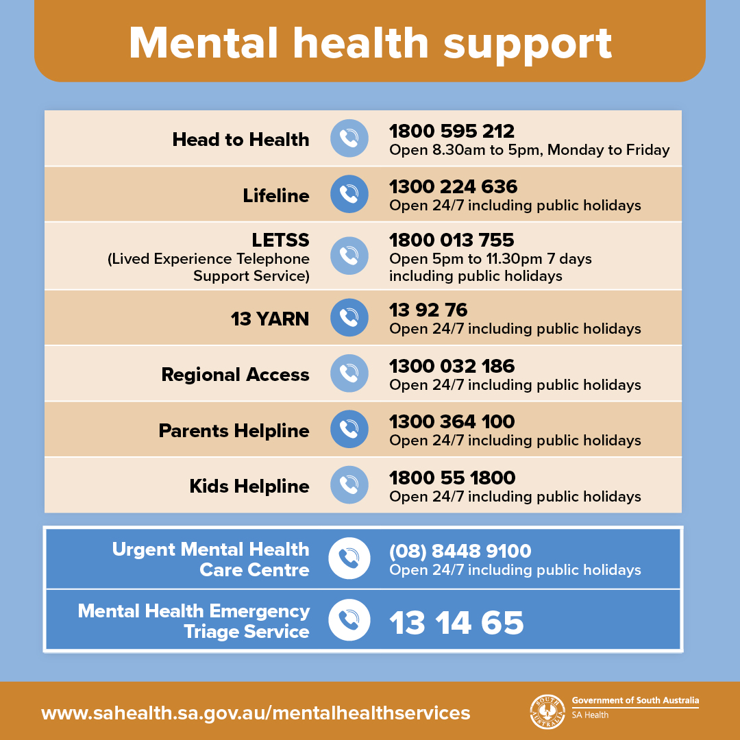 SA Health tweet media