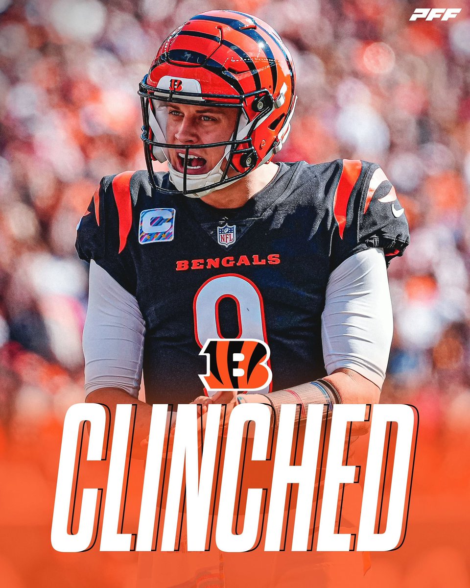 The Bengals are officially heading to the playoffs 🔥