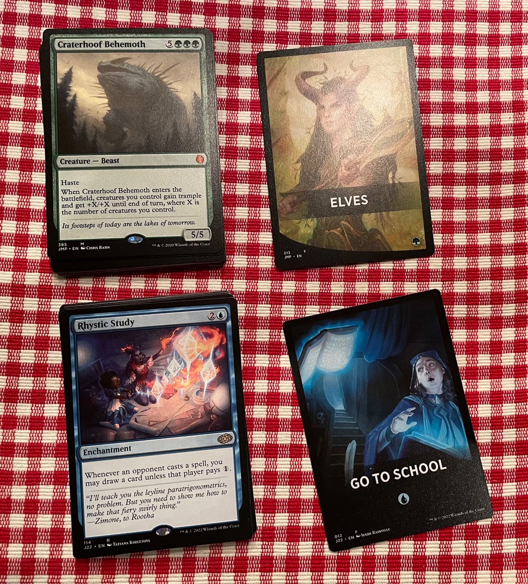 _Gutierrez's tweet photo. Bought a few packs of Jumpstart and 2020 to teach my nieces and nephews how to play Magic. I am teaching all the wrong lessons.
#mtg #mtgj22 #mtgjumpstart https://t.co/GRQeRecCtt