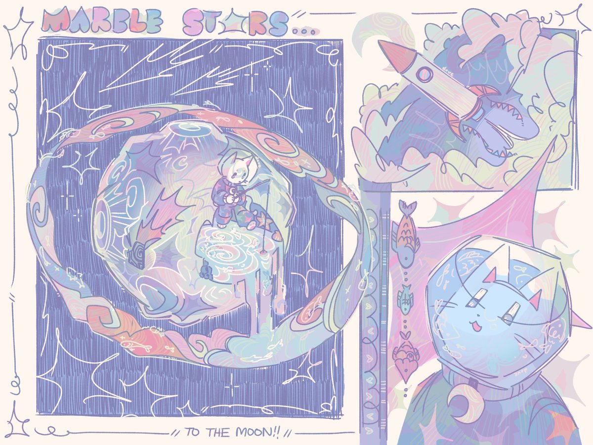 marble stars…

secret santa gift art for my friend iluvpenguini on toyhouse!! shh dont tell them
#illustration #originalart #originalcharacterart #art