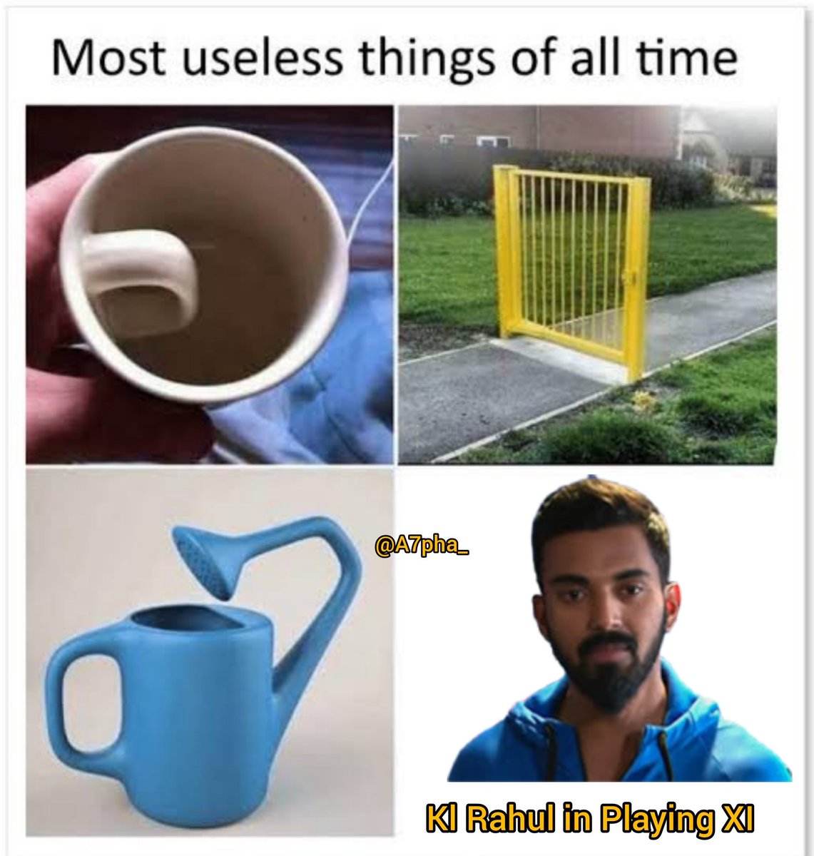 A7pha_'s tweet photo. Even Kl Rahul does not know why he is in playing XI !!! #INDvsBAN https://t.co/2MfH1odgZg