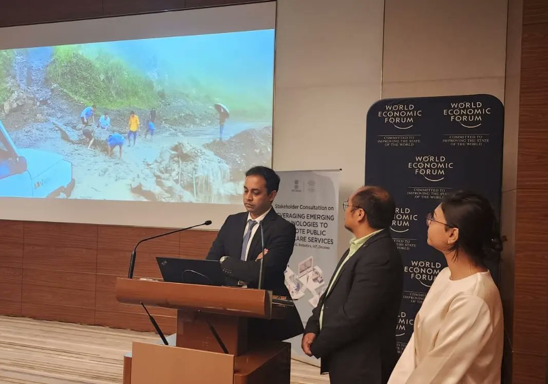 Sanyukta Nima (@sanyuktakashyap) on Twitter photo Thank you <a href="/wef/">World Economic Forum</a> <a href="/NITIAayog/">NITI Aayog</a> for the workshop on 'Leveraging Emerging Technologies To Promote Public Healthcare Services'. The state of Arunachal Pradesh - a key driver in the drone ecosystem for health. #reachthelastmile #arogyaarunachal #universalhealthcoverage #SDGs #PPP Thank you <a href="/wef/">World Economic Forum</a> <a href="/NITIAayog/">NITI Aayog</a> for the workshop on 'Leveraging Emerging Technologies To Promote Public Healthcare Services'. The state of Arunachal Pradesh - a key driver in the drone ecosystem for health. #reachthelastmile #arogyaarunachal #universalhealthcoverage #SDGs #PPP