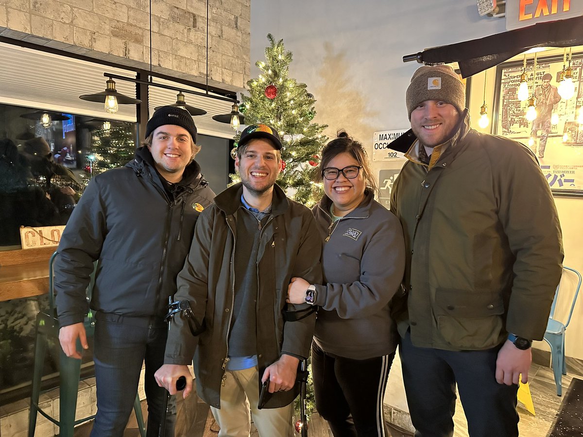 Only group of boys I’ll brave negative degree weather for. #LFG