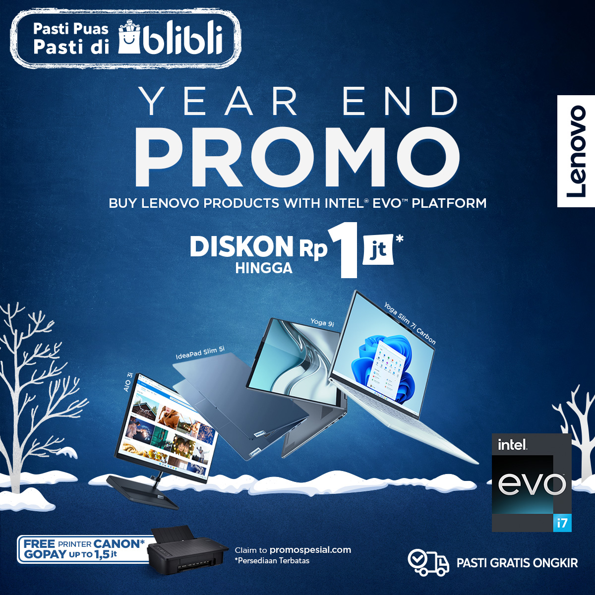 bliblidotcom's tweet photo. Ada yang mau 100 ribu?! 𝑵𝑲𝑲𝑪𝑯𝑰 yuk, Nanti Kita Kasih Cepek Hari Ini! 

- REPLY dgn sebut 1 kata yg terkait dengan LAPTOP
- FOLLOW aku + RT LIKE tweet ini
- Pemenang acak

Promo akhir taun dari LENOVO, diskonannya mantep2 bro! https://t.co/x1Gwgwrbgw #BlibliKLA https://t.co/Gerc7Ecbip