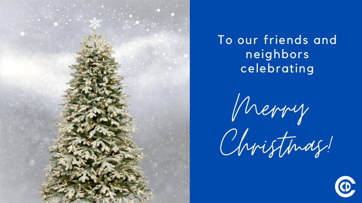 🎄 🎅 Merry #Christmas to all who celebrate from your Champaign County Democrats! 💙