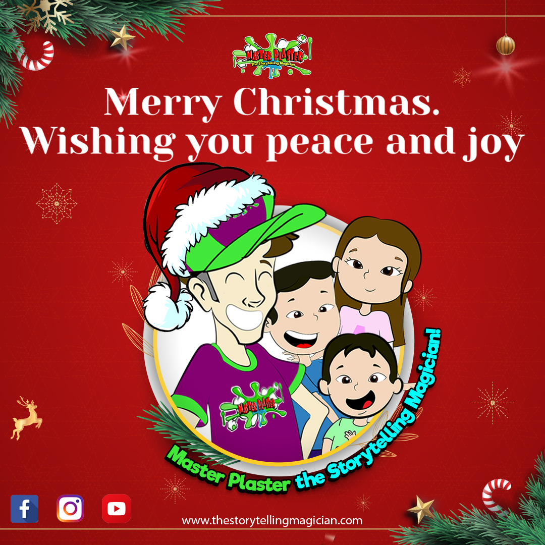 MasterPlasterSM's tweet image. 'Tis the season to get magical! #MerryChristmas #MasterPlaster #TheStorytellingMagician