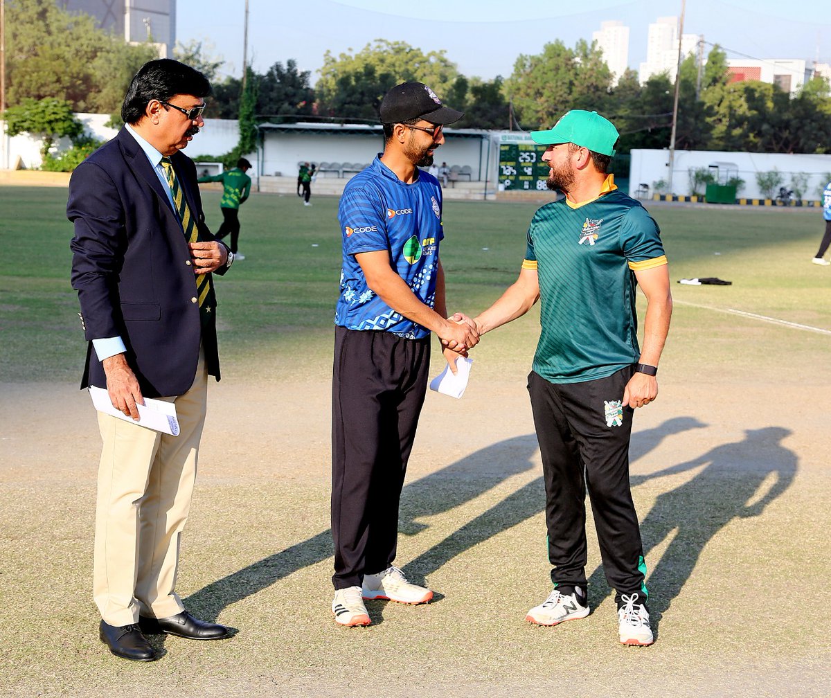 TheRealPCB's tweet photo. Toss Update!

#NORvCP: Northern win the toss and elect to bat 

#KPvSINDH: Khyber Pakhtunkhwa win the toss and opt to field 

#BALvSP: Southern Punjab win the toss and elect to bat 

Watch #NORvCP Live ➡️ https://t.co/yCgBfXMWZR

#PakistanCup https://t.co/uOSJEvMnhr