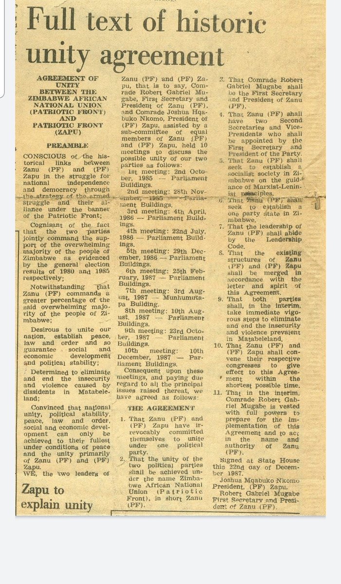 MakomboreroH's tweet image. (3/3) Yesterday’s disruption of memorial service,arrest of @samkebusiness &amp;amp; 2 others,the vandalism of Gukurahundi memorial plaques; are proof that #TheUnityIsNotUnited
This exposes the 1987 Unity Accord to be as disingenuous as @edmnangagwa’s peace &amp;amp; unity rhetorics.
#FreeThemNow