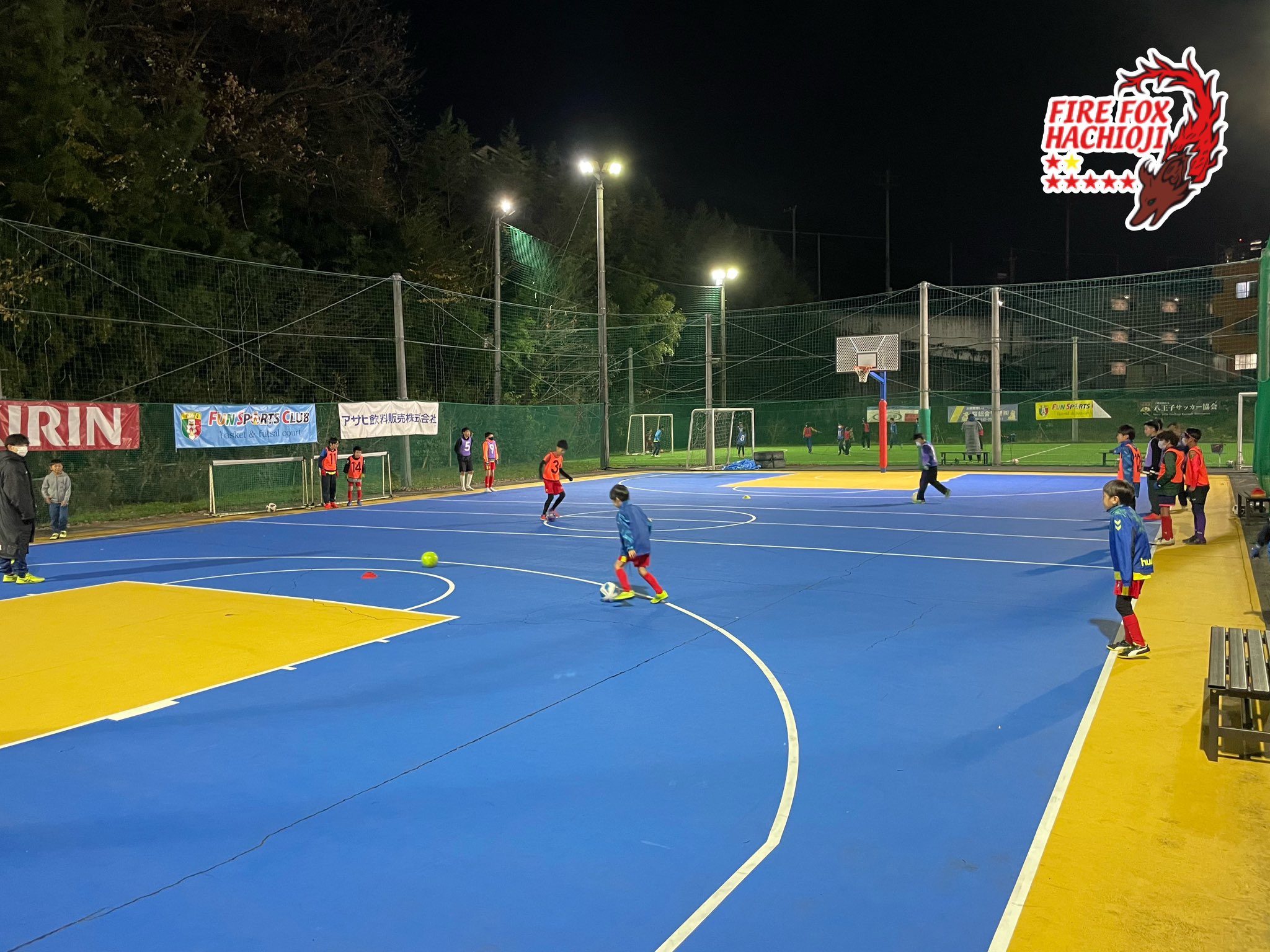 関東フットサルリーグ ファイルフォックス 支給スウェット 3点セット F