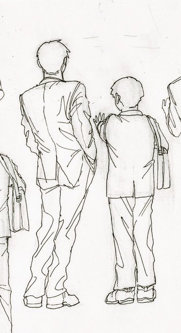 描き途中
師弟……😊 