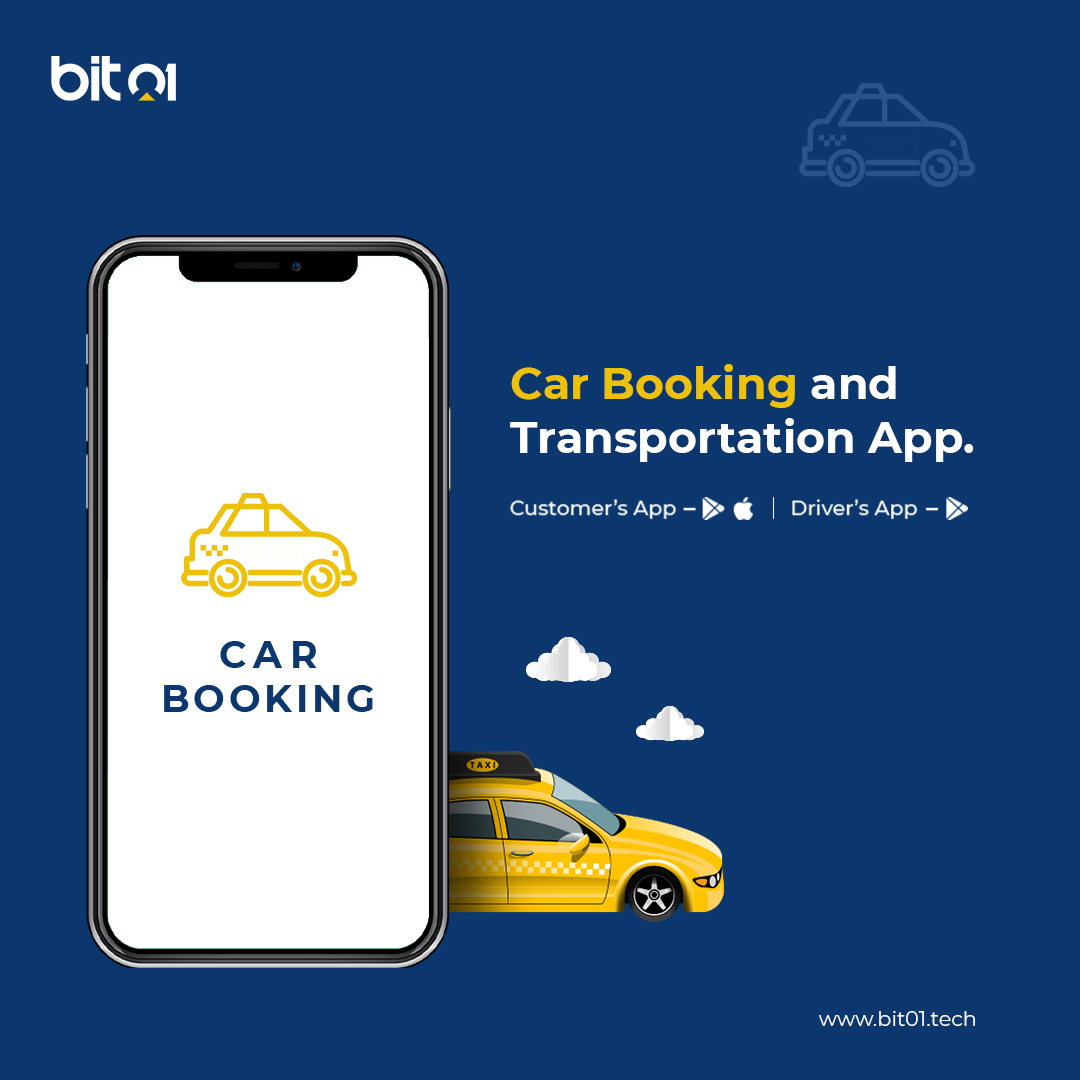 bit01techplode's tweet image. Wants to create your own car rental/transportation app? If your business revolves around transportation or wants your own app, Bit01 is for you.
A driver-to-customer app that will aid you in transforming your business digitally by ensuring trust &amp;amp; transparency. 
Learn more below.