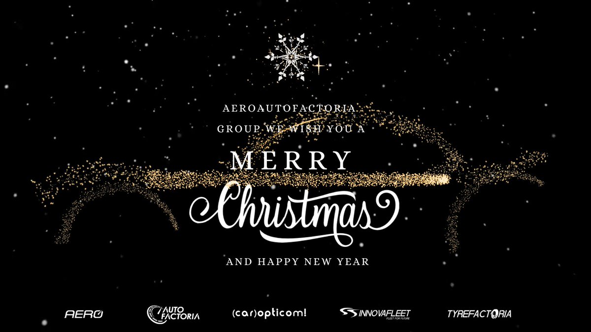 AeroAutofactoria Group wishes you a Merry Christmas and a Happy New Year 2023 💫