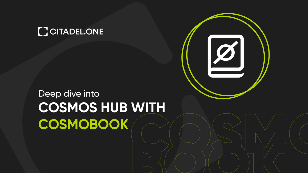 1/ Sharing is caring!

We’re glad to support new projects during this challenging time and keep contributing to the @Cosmos eco together

cosmobook.io is a knowledge repository collecting insights into the ecosystem