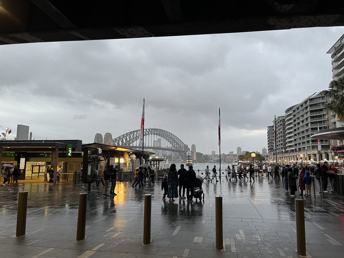 Even in the rain Sydney is so beautiful at Christmas 🎄😀. Merry Christmas all!