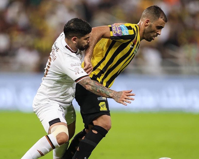 Hamedallah_9's tweet photo. الحمدلله الفوز و التأهل للدور الثاني، شكرا جماهيرنا الغالية 🖤💛 https://t.co/fAOOseF05z