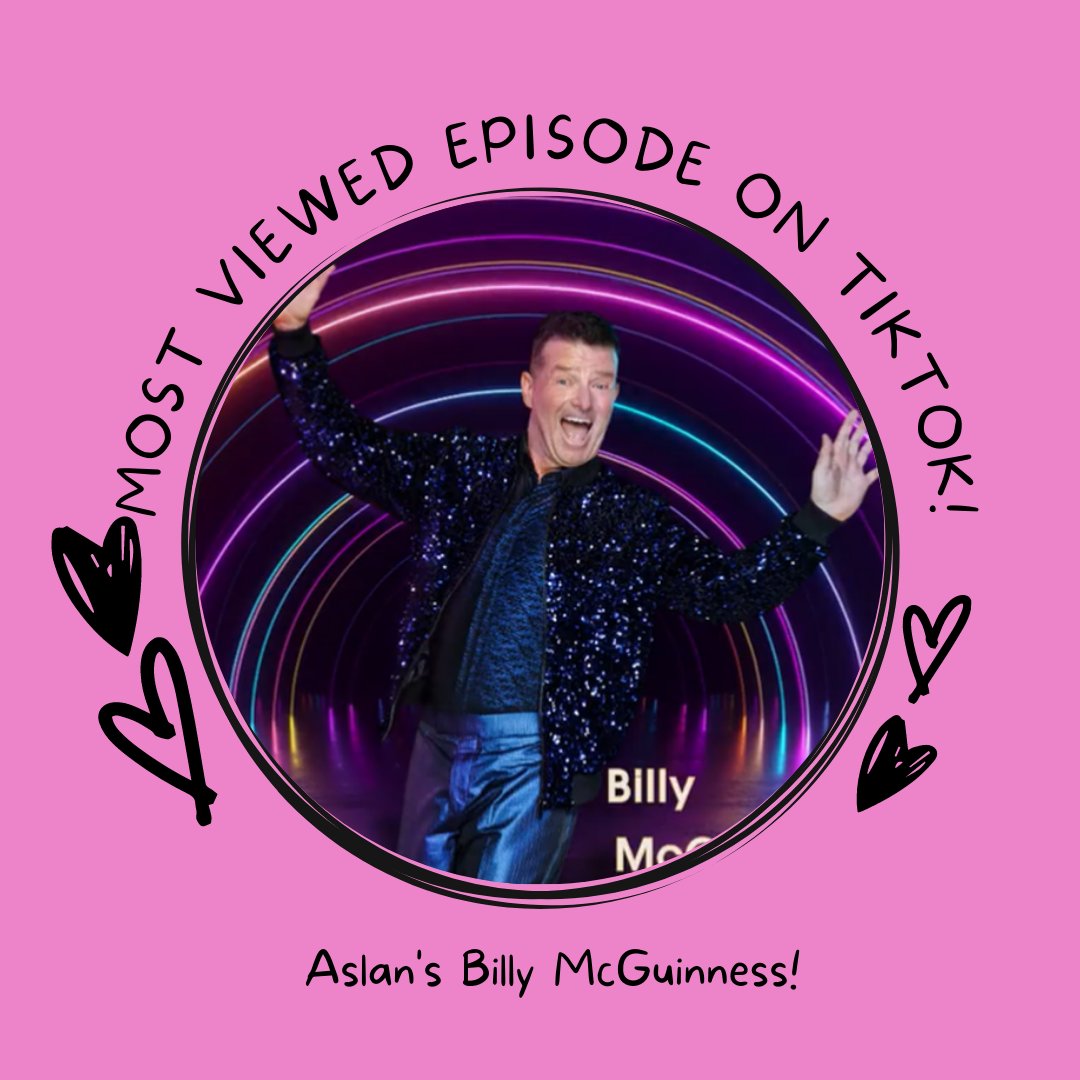 WellTisYourself's tweet photo. Ahead of the new year, I'm highlighting some of the stand-out moments for the podcast!

With 23.1k views so far, Billy from @OfficialAslan is my most viewed @tiktok_uk!

Watch the video here:
https://t.co/P8UcRxa6aw

And you CANNOT miss his episode here:
https://t.co/GUSTag6WfN https://t.co/SE968K1gHz