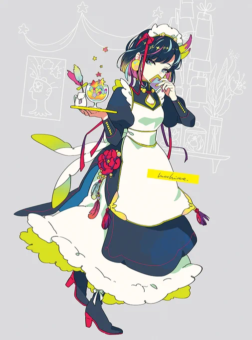【C101】発熱巫女～ず冬コミ新譜「THERAPY」のジャケットイラスト&amp;デザイン等諸々担当しました。今回の罪子ちゃんも好き勝手させてもらいましたよろしくどうぞ 