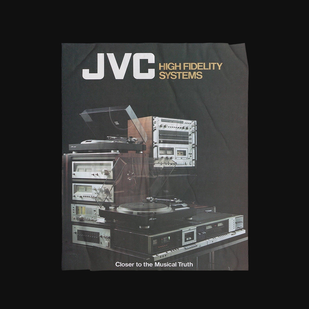 JVCSpain's tweet image. Vintage is the new black 🖤