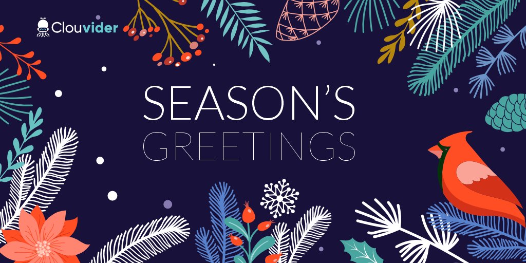 Happy Holidays!

#clouvider #seasonsgreatings #xmas