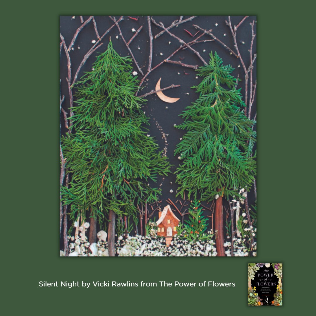 Silent Night from The Power of Flowers by Vicki Rawlins.

"Silent Night was much less about creating a scene as it was about creating a feeling."

The Power of #Flowers is available now wherever fine books are sold, including Amazon.
amazon.com/exec/obidos/AS…