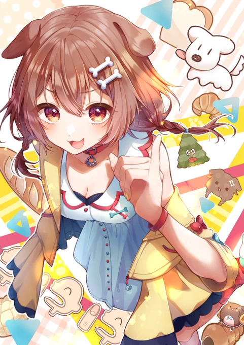 ホロライブの子描くよ⑯戌神ころねさん#できたてころね 