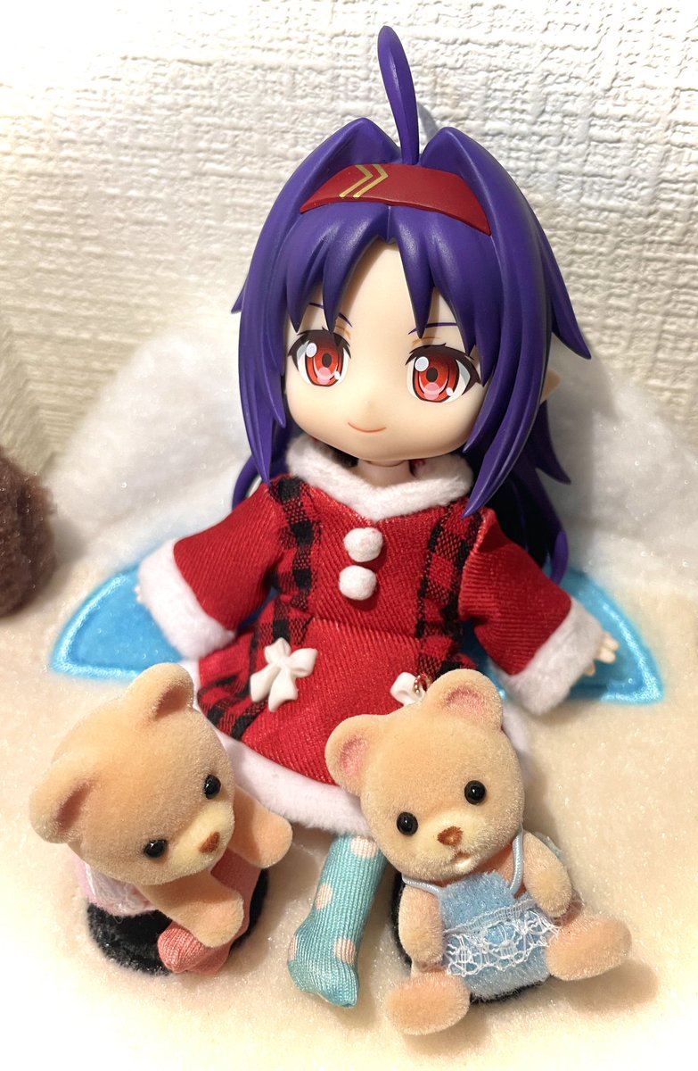 Senji_Lin's tweet image. 聖誕服寄來了～
#ユウキ #ねんどろいどどーる