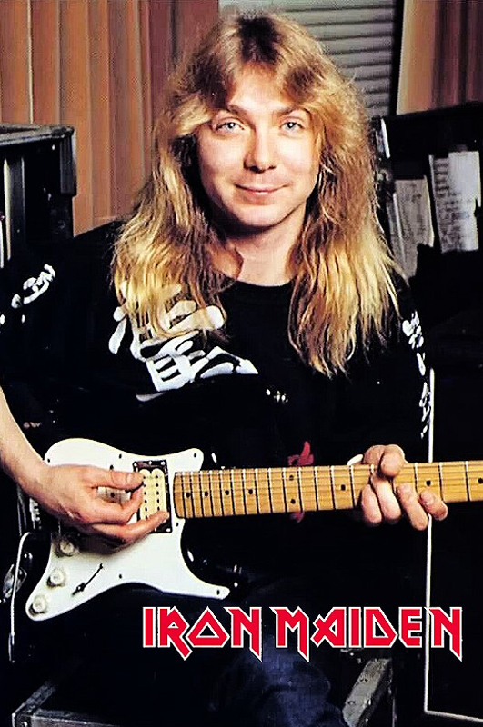 Happy Birthday Dave Murray!
(December 23, 1956) 