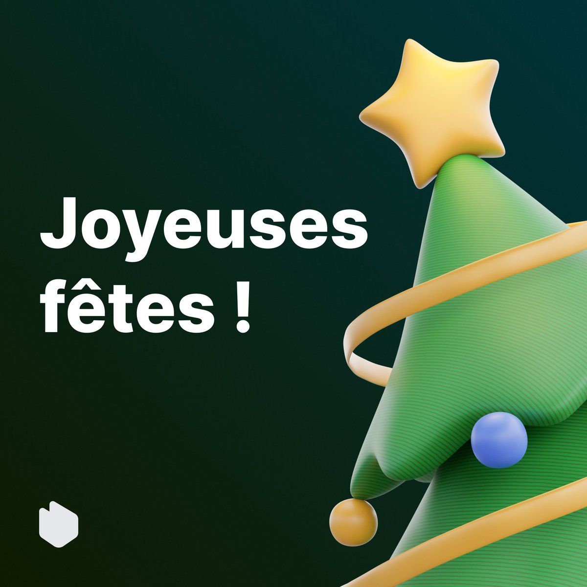 🎄 Joyeuses Fêtes ✨
Avant de profiter des festivités, nous tenions à vous souhaiter de joyeuses fêtes de fin d'année !
ℹ Nos bureaux seront fermés le lundi 26.12 et le lundi 02.01.
On se retrouve en 2023 pour encore plus de fun, de technologie, UX, UI, IA, AR,...!