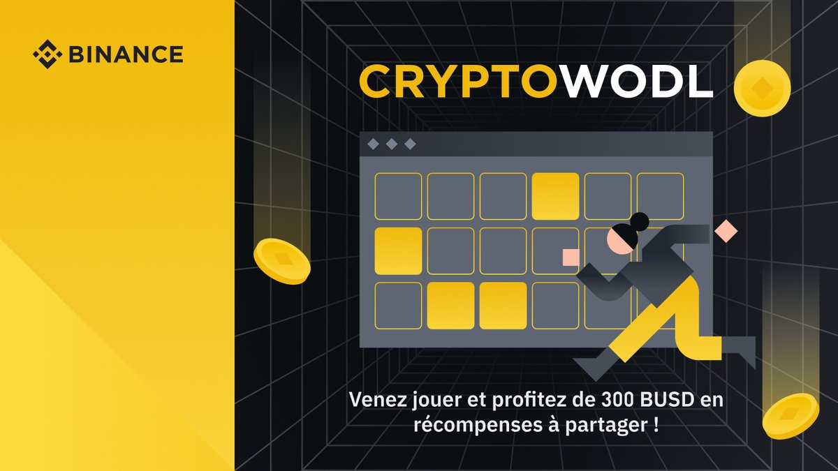 Crypto Wodl de Noël🎉 ! Jour 2

Résolvez l'énigme du jour afin de remporter des bonus en BUSD 🎁

Consultez le défi du jour ici ➡️ bit.ly/3cQVnHI