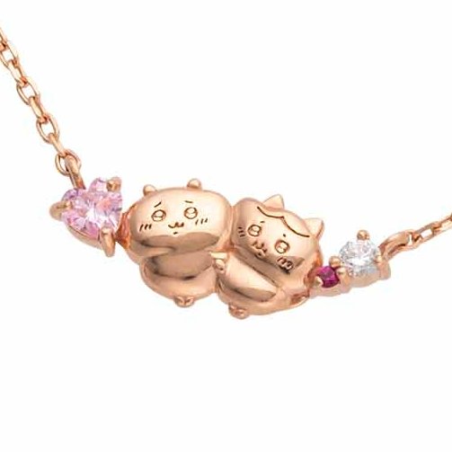 【限定レア商品★】ちいかわ シルバーネックレス（なかよし） 予約】ちいかわ シルバーネックレス（なかよし）【2023年3月上旬